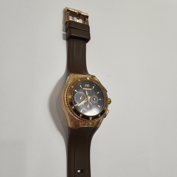 TechnoMarine Cruise Original Star 110044 Gold Tone Chronograph Watch Set - Ex S main image 9